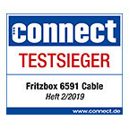 FRITZ!Box 6591 Cable ist des Testsieger des großen Connect-Cable-Router-Tests