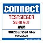 AVM FB FON W5590: Routeur fibre optique FRITZ!Box 5590 Fiber chez