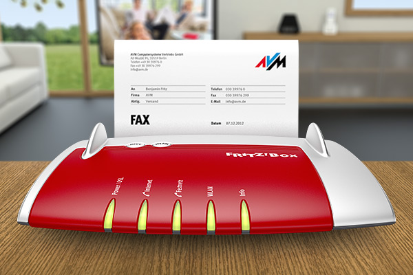 Fax mit FRITZ!Box